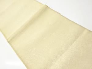 アンティーク　紗　草葉模様織出し袋帯（材料）